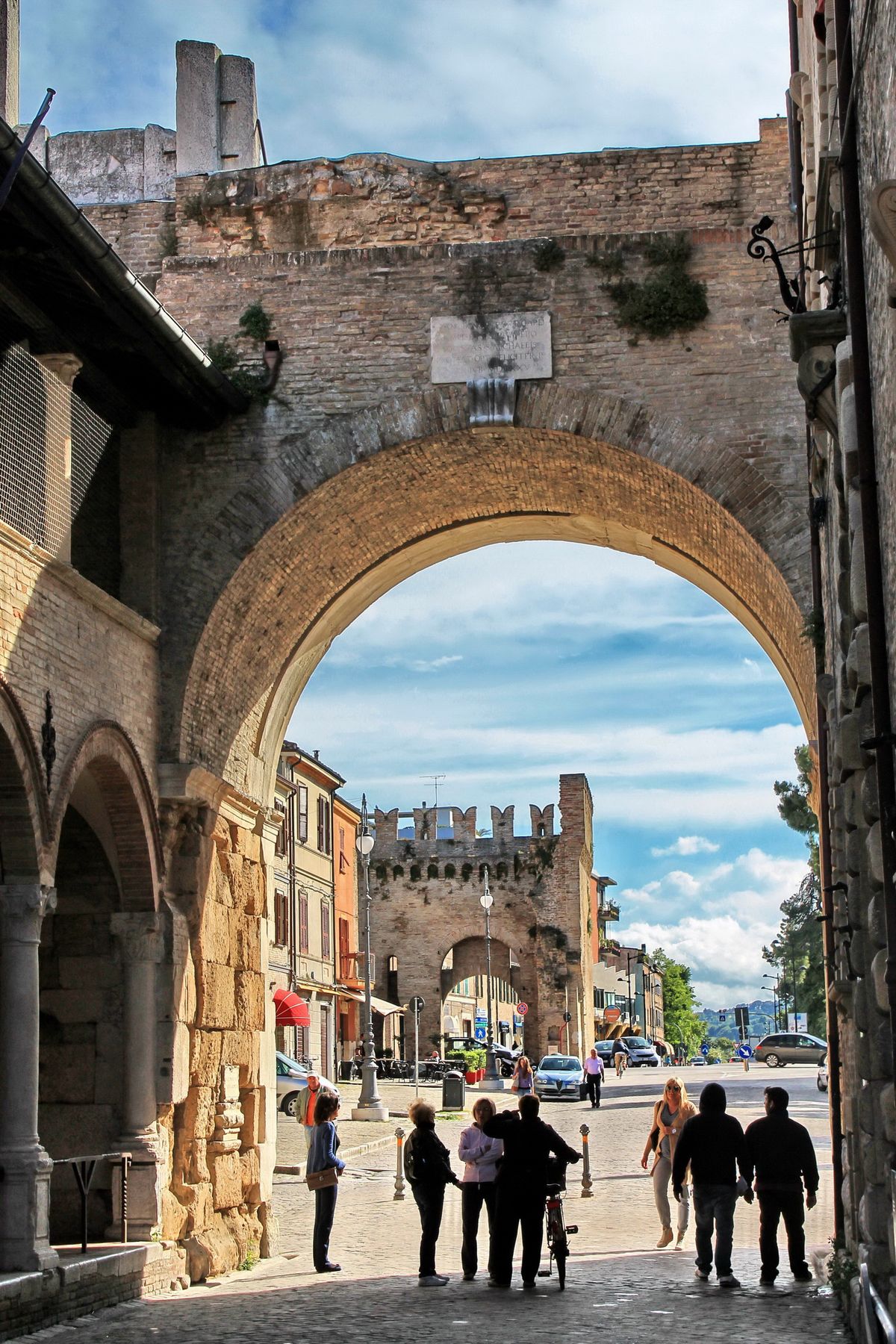 Fano street scene